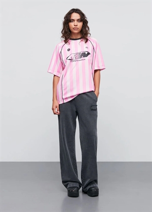 Manna shiny sport tee Begonia Pink/Blushing Bride Mads Nørgaard 